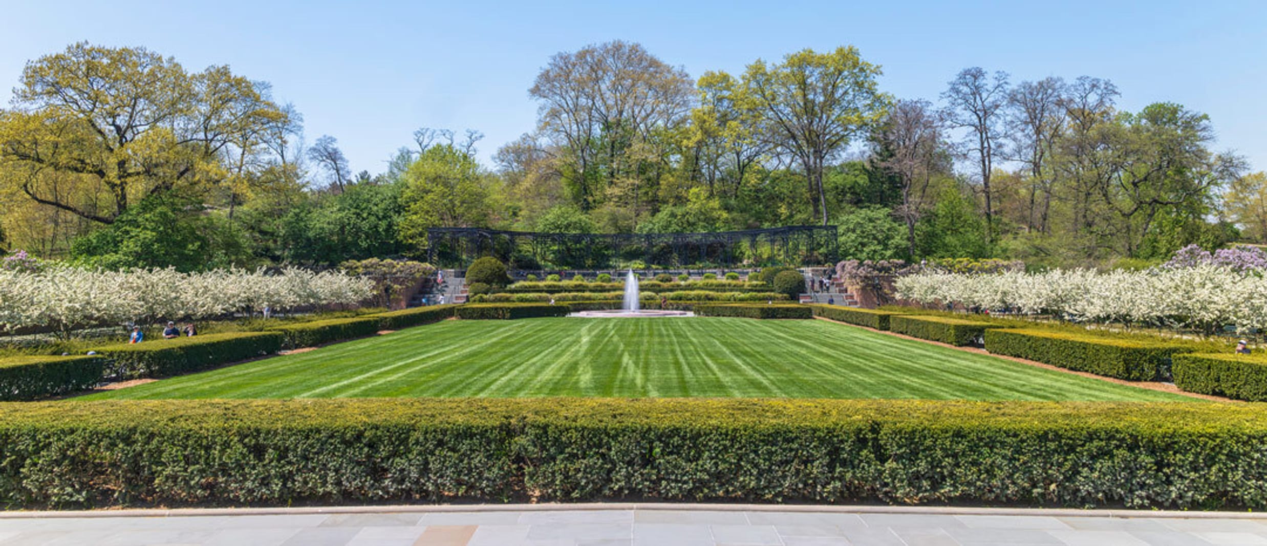 Conservatory Garden in Central Park, New York City